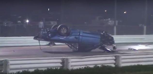 OUCH! Watch Jason Cantu Suffer A Massive Wreck In The La Vicktoria Chevy S10