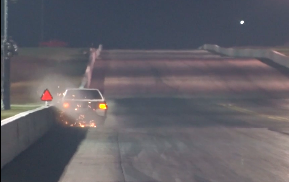 Whoops! Watch Chuck Slap The Wall At Tulsa With The Death Trap Mustang!