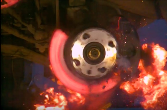 This Video Of A Brake Rotor Exploding Is Awesome To Watch – Heat Is A Killer!