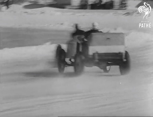 This 1941 Short Video Featuring Ice Racing In New Hampshire Is Awesome – Neat Old Hot Rods!