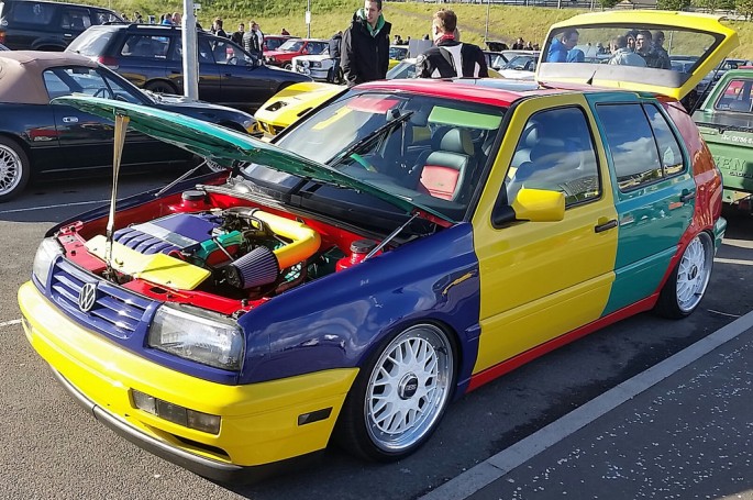 Volkswagen golf arlecchino