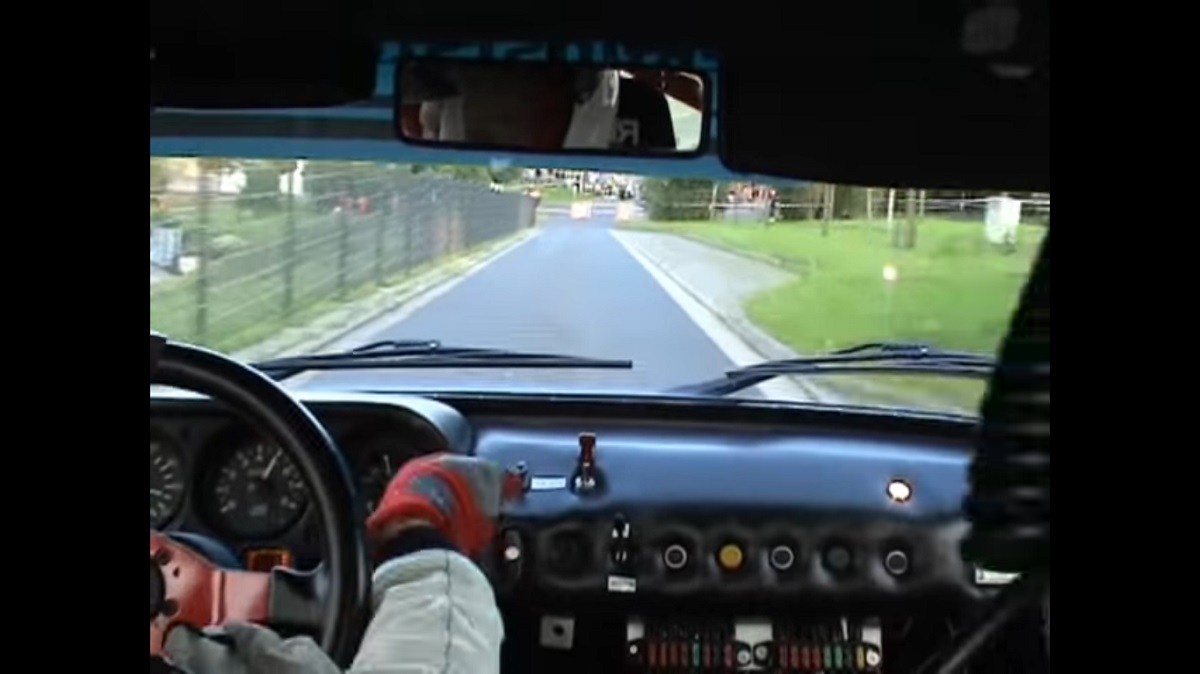 This Rally Driver Rowing a Five-Speed Column Shifter is Mesmerizing