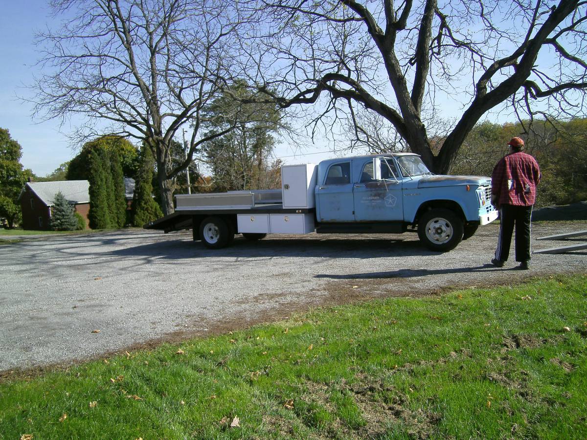 This 1963 Dodge Crew Cab Ramp Truck Is The Perfect Winter Project