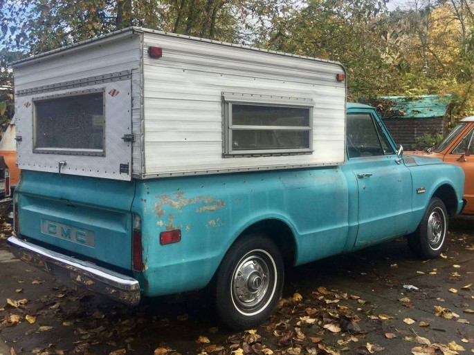 1968 chevy: GMC factory shortbed fleetside 3