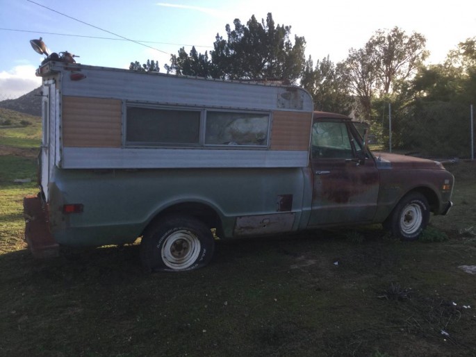 1971 Chevrolet pickup C10 Chevy Camper Special 350 4 speed 1 owner 4