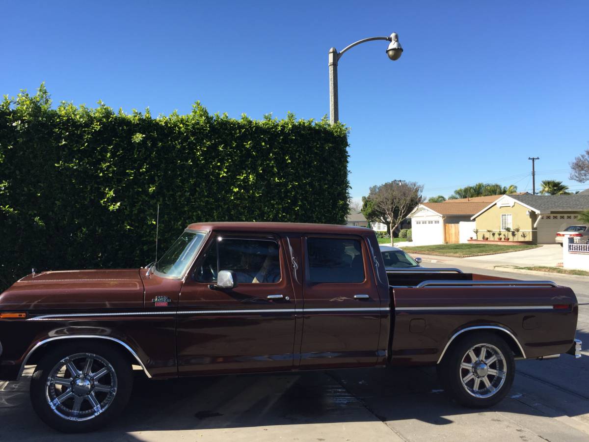 This 1979 Ford Crew Cab Short Bed Is Root Beer Brown Greatness, And We Love It