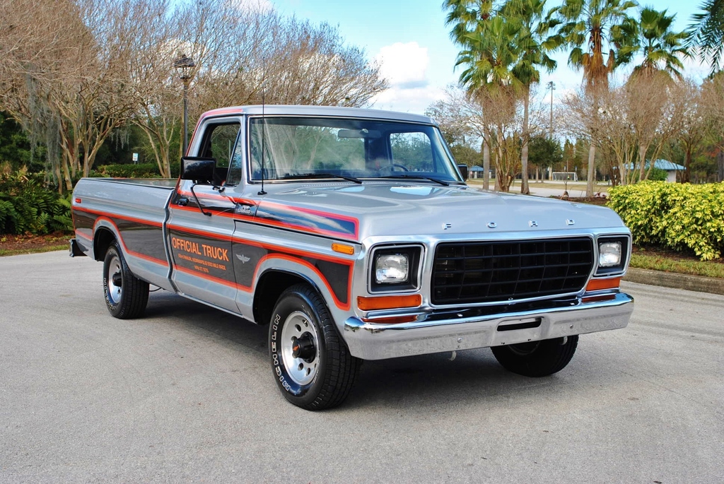 You Thought The Lil’ Red Express Was The Hot Ticket Truck In The Seventies? How About A Ford Indy Pace Truck – Half Ton And 460 Power!