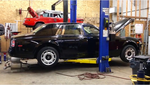 Morning Symphony: The Sound Of A Rolls-Royce Phantom With The Mufflers Off