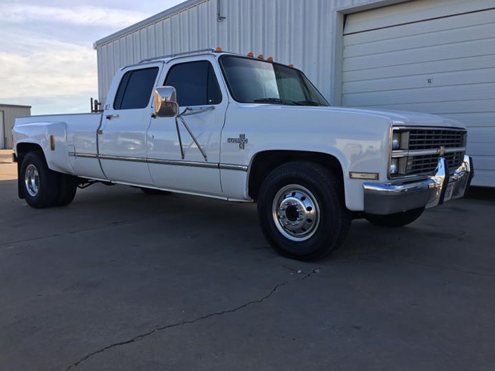 This 1984 Crew Cab Dually Was Owned By Raymond Beadle And The Blue Max Racing Team!