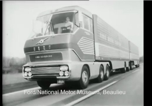 Awesome Video: See Big Red, Ford’s Massive, Turbine Powered, 1960s Futuristic Big Rig Cruise!