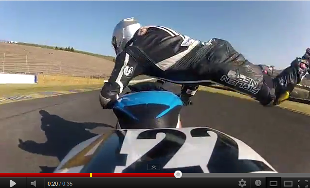 Watch the Most Spectacular Motorcycle Save We Have Ever Seen – Rider Thrown But Clings to Bike!