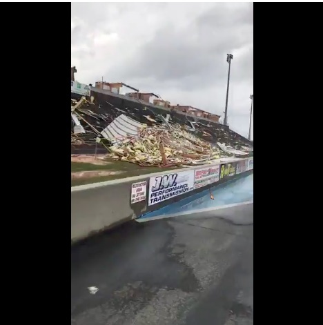 South Georgia Motorsports Park Hit By Tornado – Luxury Boxes Annihilated, Tower OK