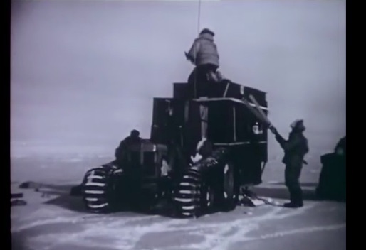 Video – The Great Achievement: In 1958 Sir Edmund Hillary Drove To The South Pole On A Tractor