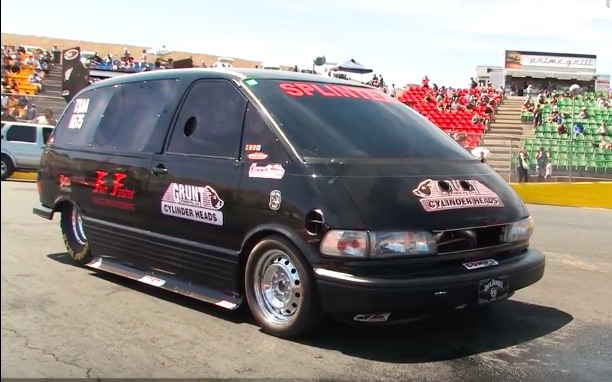 Australian Nationals Footage From Calder Park: V8s, Rotaries, And…Wait, Is That A Previa?!