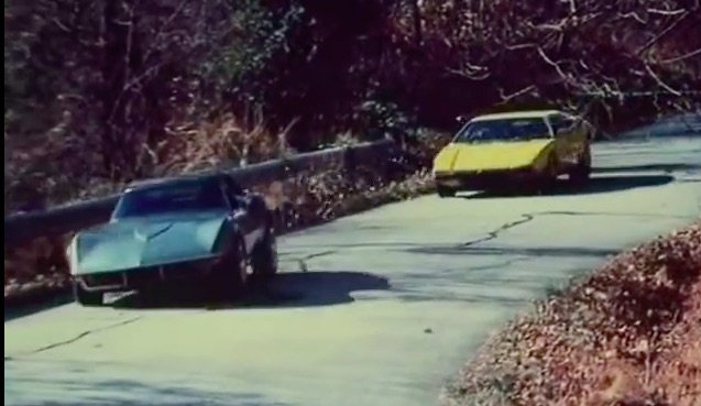 BangShift Movie Car Chase: Chevrolet Corvette Stingray vs. De Tomaso Pantera in “Challenge”