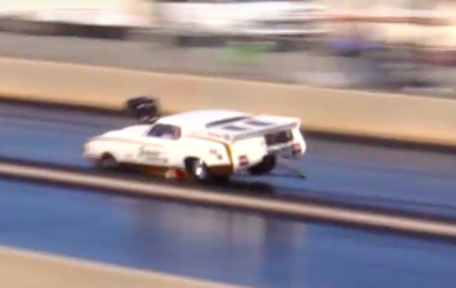 Watch As Tom Bailey Keeps This Pro Mod Oldsmobile Cutlass In One Piece At Lights Out 8!