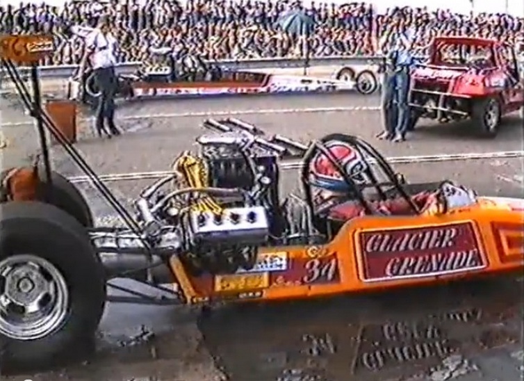 The (Tiny) Hemi That Roared – Russ Carpenter And His  2.5L Daimler Hemi Powered Fuel Dragster Ran Like Hell On Fuel (Video)