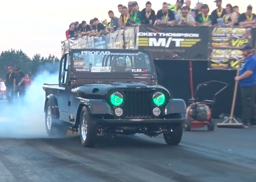 This Turbo Ford-Powered Jeep Doesn’t Have Wheelie Bars, Does Have Grunt, And Hustles Without A Roof!
