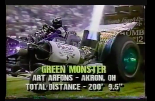 Pulling Video: Art Arfons Vs The World Back In 1988 – USHRA Pulling Goodness