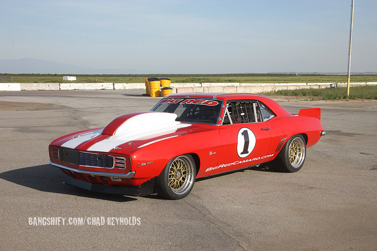 Exclusive Debut: Standing Start Testing With Big Red Camaro At Famoso Raceway!