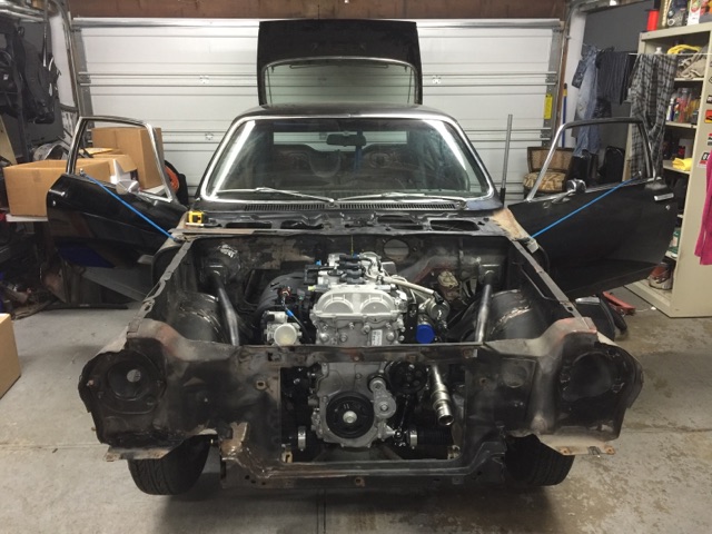 Project De La Vega Update: The 1973 Vega GT Gets A Cage And The LTG 2-Liter Turbo Four Shows Up!