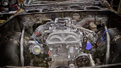 BangShift.com Project De La Vega 1973 Vega build engine installment