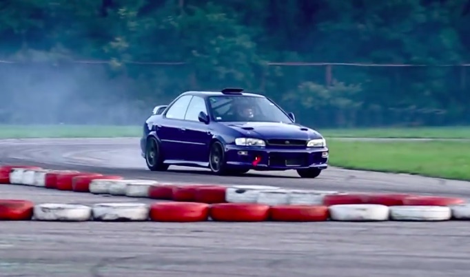 Morning Symphony: The Wail Of A V-10 Subaru. Yes, You Read That Correctly.