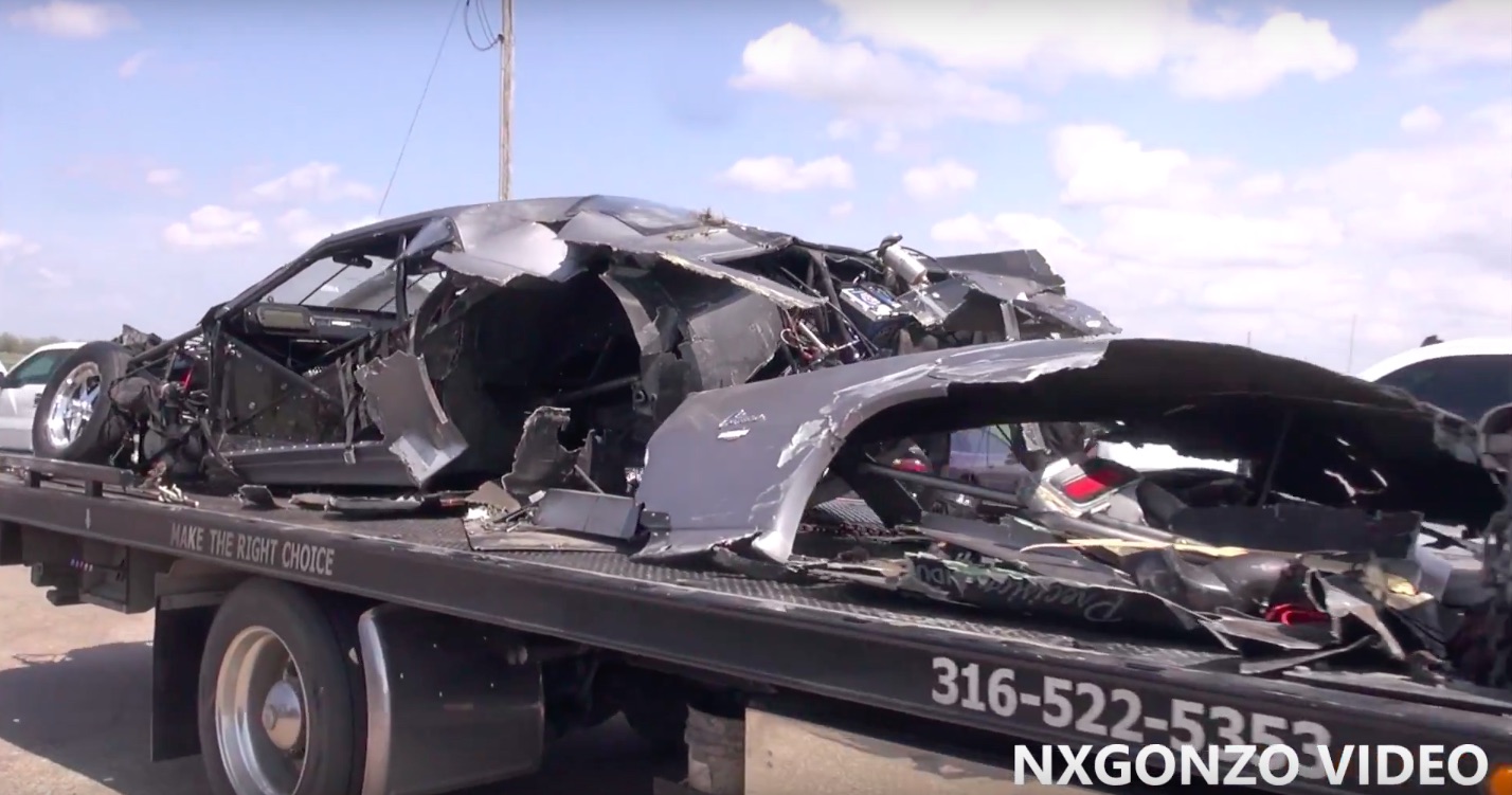 Watch The Boogeyman Camaro Get Annihilated At Kansas International Dragway – Driver Dave Hildebrand Walked Away