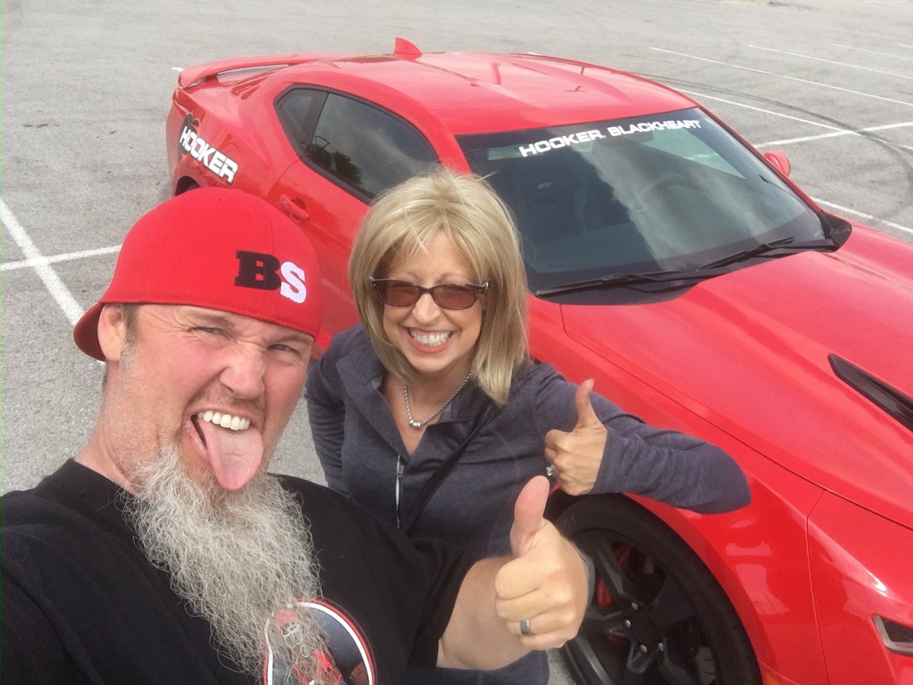 We Stole The Hooker Blackheart 2016 Camaro And Are Driving It To LS Fest Right Now! Join Us!