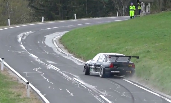 Sparks, Slides, And Crashing The Chicane – The Rechberg Hillclimb Looked Like A Riot!