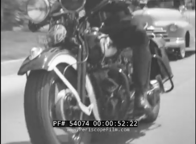 Cool video! This 1940s LAPD Motorcycle Patrolman Recruitment Film Is Greatness – Vintage Harley Fun