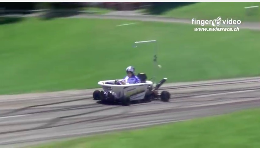 Thank You Internet: This Guy Put A Bathtub On A Shifter Kart Chassis And Attacked A Hillclimb