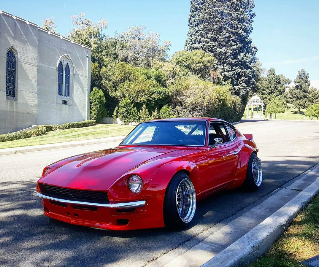 Bangshift Com This Flared Datsun 240z Would Be Pro Touring Fun Like None Other Bangshift Com