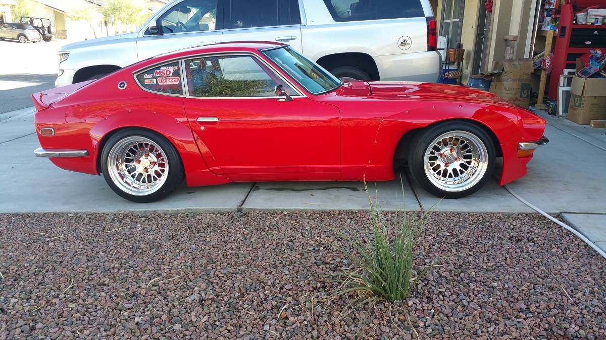 Bangshift Com This Flared Datsun 240z Would Be Pro Touring Fun Like None Other Bangshift Com