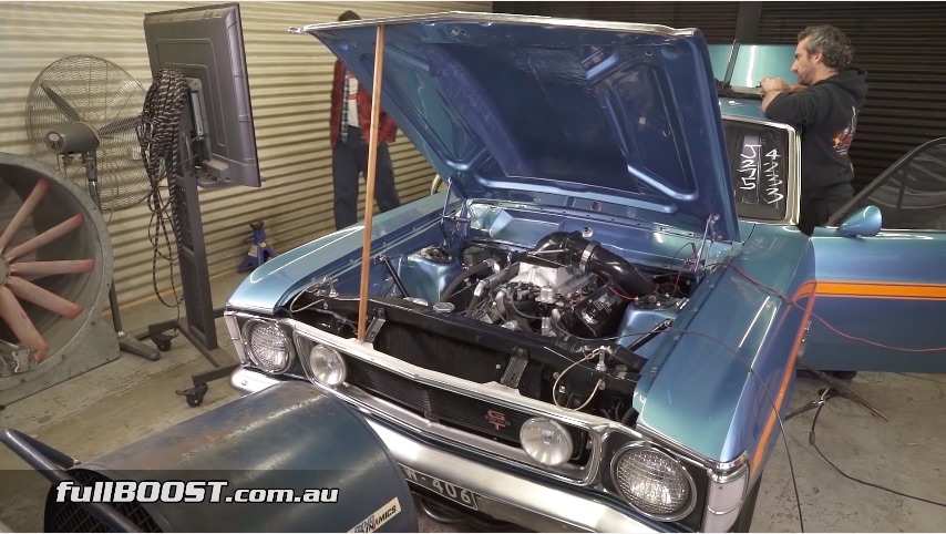 Watch This Classic Ford Falcon Make 2,000hp On The Hub Dyno – Goes 7.0s at 200+