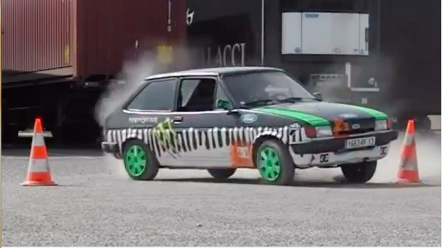 Classic YouTube: All You Need For A Ken Block Parody Is A Ford Painted Right!