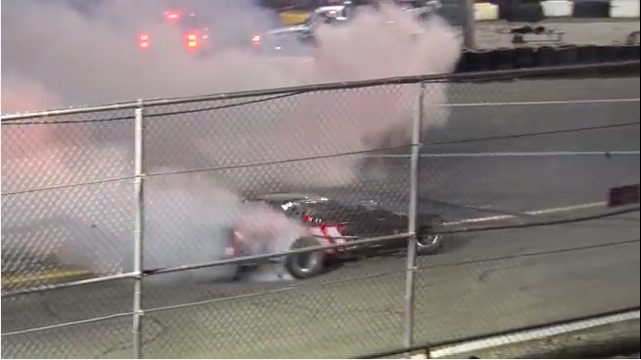 This 15-Year-Old Modifieds Driver Throw Down A Victory Smoke Show To Top Them All!