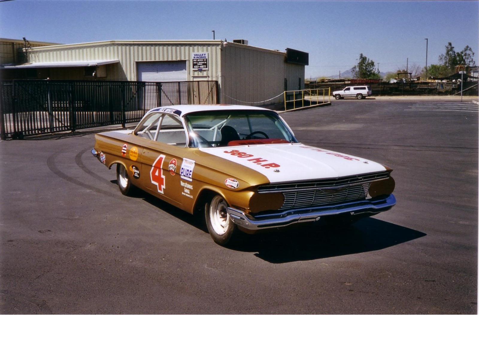 Money No Object: This 1961 Chevrolet Bel Air Bubbletop Is Vintage Racer Sweetness!