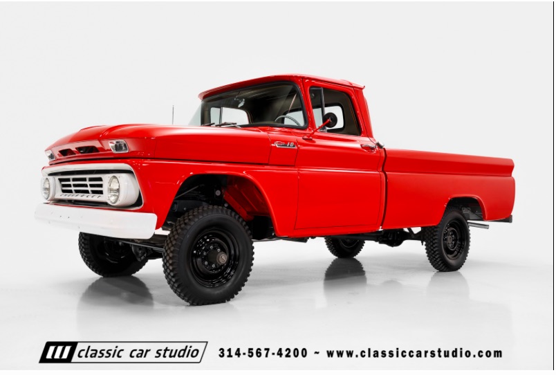 BangShift.com 1962 Chevy 4x4 Pickup for sale on eBay incredible