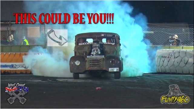 Question Of The Day: Be Honest…How Many Of You Would Actually Sign Up To Drive A Burnout Machine?