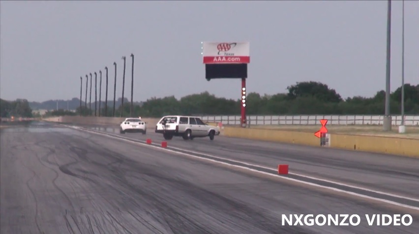 Leah Ochs Suffers A Hard Hit In The Lead Sled Wagon In Texas – She Is OK, Wagon Hammered