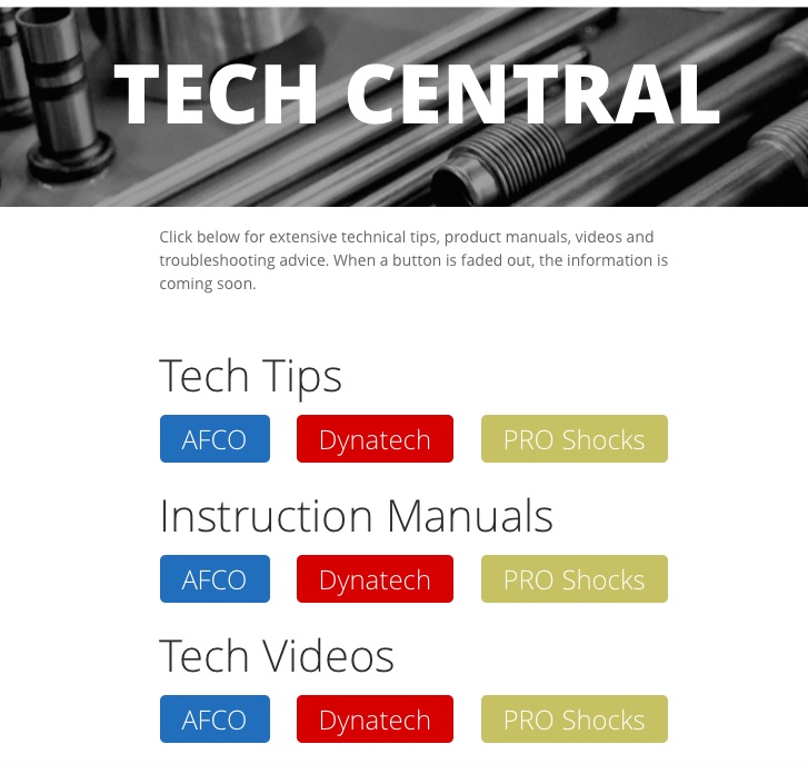 Have You Visited AFCO Tech Central Yet? Lots Of Good Bulletins And Info!