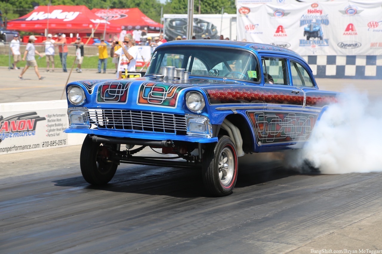 Pretty/Wicked: Justin Moses’s 1956 Chevy Steals The Show, Then Puts One On!