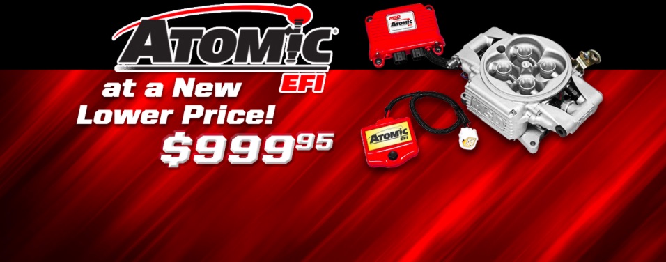 Go Atomic For Less Than A Grand! MSD Reduced Atomic EFI Pricing To $999