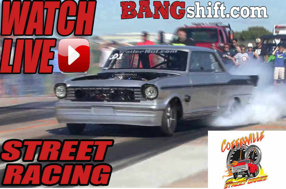 We Will Have LIVE No Prep Street Racing Saturday From The Coffeyville Street Drags In Kansas