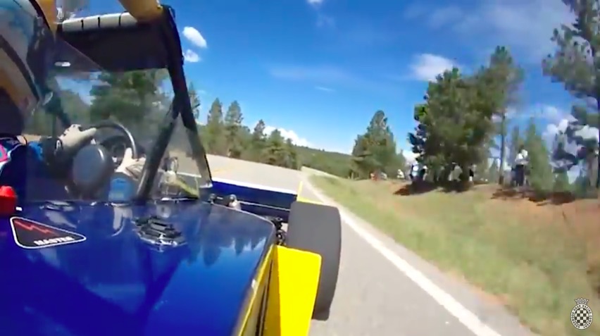 Ride With Paul Dallenbach As He Roars Up Pikes Peak In A Nutso Open Wheel, V8 Powered Unlimited Entry