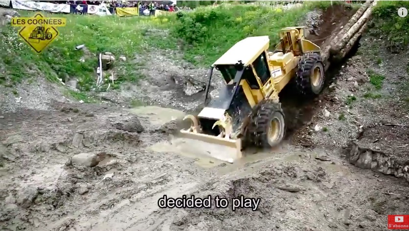 Did You Know That There’s A World Log Skidder Competition? You Do Now! (Video here)