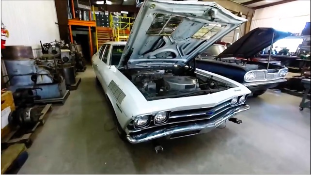 Factory Freak: Take A Closer Look At The Steam-Powered 1969 Chevrolet Chevelle!