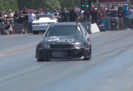 Same Great Power, Half The Cylinders: This Turbocharged Civic Runs The Banger Class At KOTS!