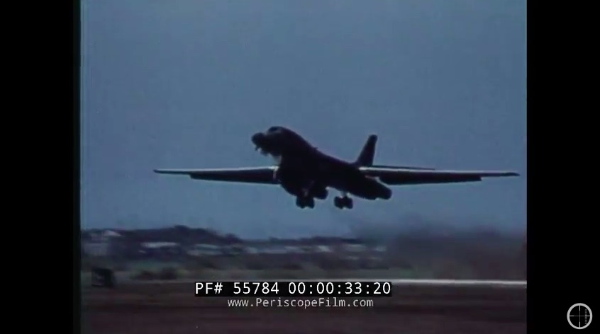 Bringing the Boom: This 1987 Promotional Film For the Rockwell B1-B Is Flipping Awesome